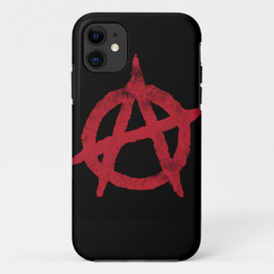 Coque iPhone 11 Cercle A d'anarchie
