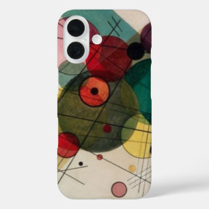 Coques iPhone 16 Cercles Abstraits Kandinsky
