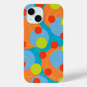 Coque Case-Mate iPhone Cercles amusants colorés mignons Pois Fruité Super