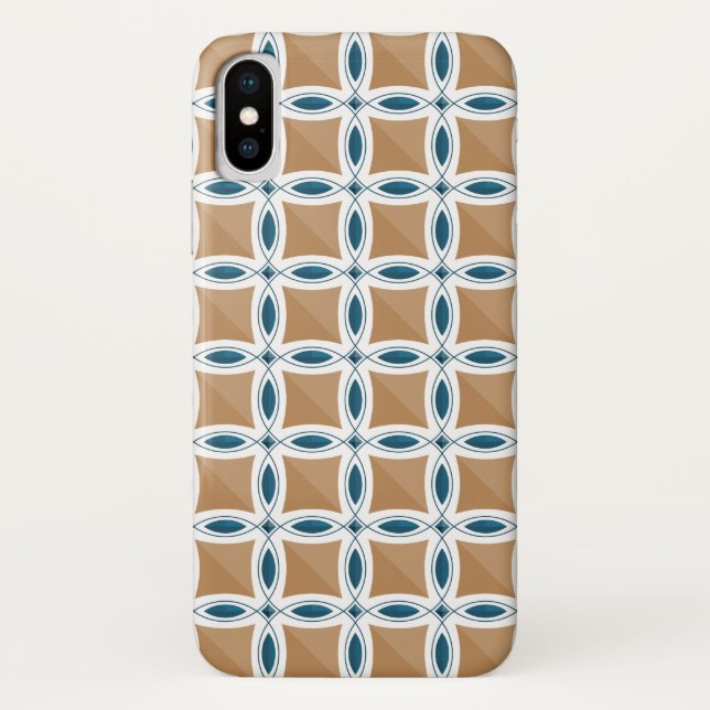 Coques Case-Mate iPhone Cercles avec motif de lentille et diamant (Dos)