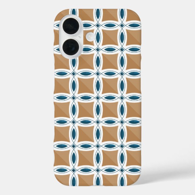 Coques Case-Mate iPhone Cercles avec motif de lentille et diamant (Verso)