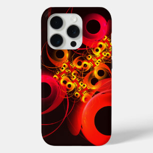 Coque Case-Mate iPhone Cercles Colorés Moderne Abstrait Motif Artistique