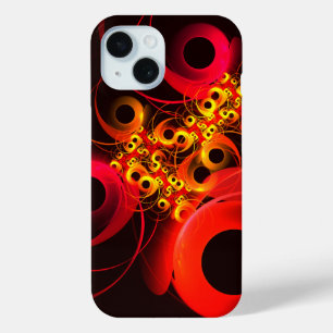 Coque Case-Mate iPhone Cercles colorés Motif d'art Abstrait moderne #08