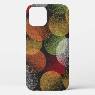 Case-Mate iPhone Case Cercles colorés sans couture motif. vintag Abstrai