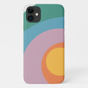 Case-Mate iPhone Case Cercles de style rétro multicolore