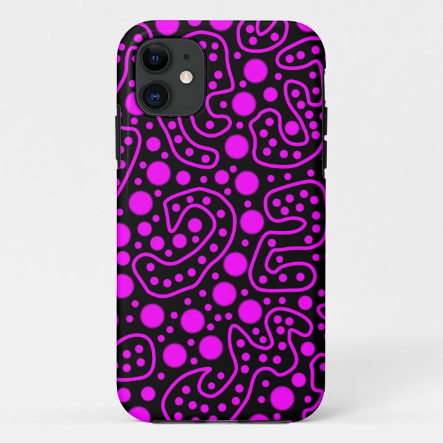 Coques Case-Mate iPhone Cercles Et Lignes (Dos)