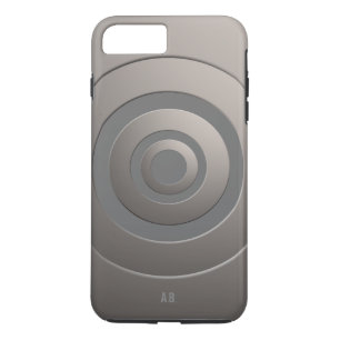 Etui iPhone Case-Mate Cercles géométriques Argent moderne avec tous le