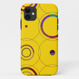 Case-Mate iPhone Case Cercles rétro motif continu