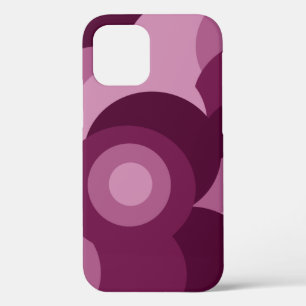 Case-Mate iPhone Case cercles rose et violet motif