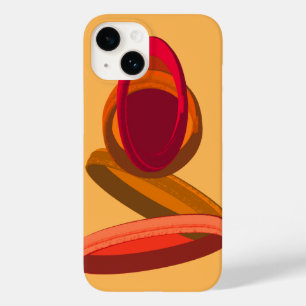 Coque Case-Mate iPhone Cercles triples Abstraits chauds ・ Minimalistes mo