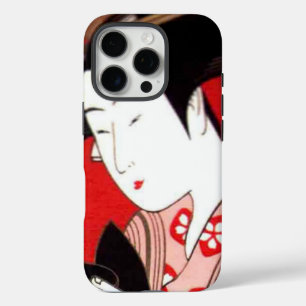 Coque iPhone 16 Pro Cérémonie de service du thé par une dame japonaise