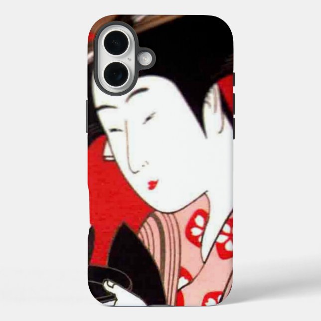 Coques Case-Mate iPhone Cérémonie japonaise du thé de dame Art Imprimer (Verso)