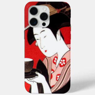 Coque Case-Mate iPhone Cérémonie japonaise du thé de dame Art Imprimer