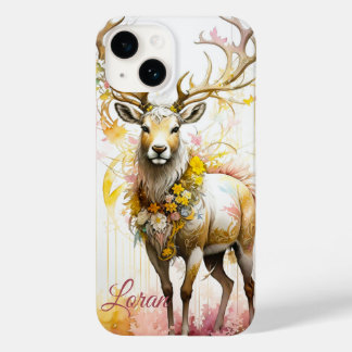 Coque Case-Mate iPhone Cerf aux couleurs roses
