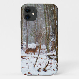 Etui iPhone Case-Mate Cerf dans la chute de neige