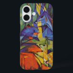 Coque Pour iPhone 16 Cerf dans la forêt II par Franz Marc, Art Vintage<br><div class="desc">Deer in the Forest II (1914) de Franz Marc est un art expressionniste vintage de peinture d'animaux sauvages. Plusieurs créatures forestières, cerfs, cerfs, cerfs et un bébé font des taches, allongés dans une forêt entourée d'arbres. Un bel arrière - plan lumineux et coloré. À propos de l'artiste : Franz Marc...</div>