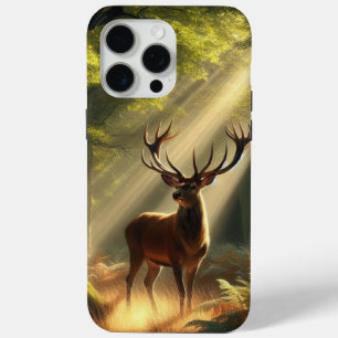 Coque Case-Mate iPhone Cerf dans la forêt matinale