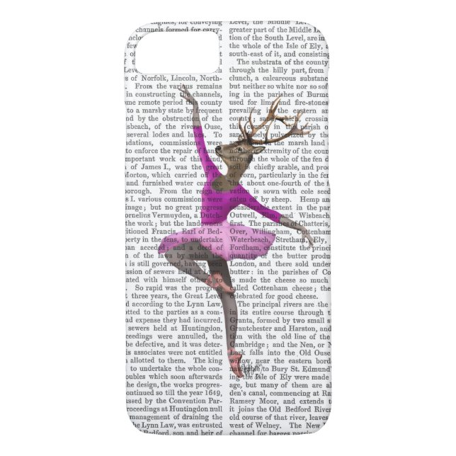 Coques Case-Mate iPhone Cerf de ballet en rose (Dos)