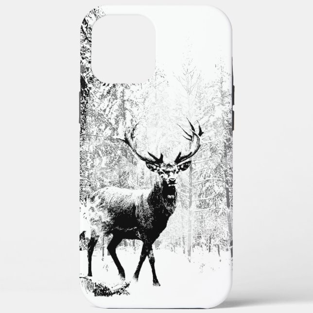 Coques Case-Mate iPhone Cerf de Virginie vintage (Verso)