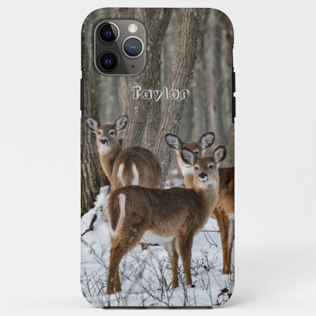 Coques Case-Mate iPhone Cerf d'hiver (Dos)