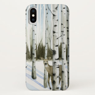 Case-Mate iPhone Case Cerf en chute de neige