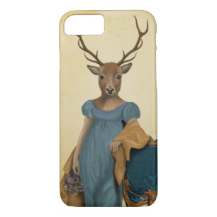 Coque Case-Mate iPhone Cerf En Robe Bleue 2