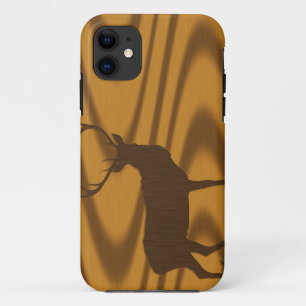 Coque Case-Mate Pour iPhone cerf et grain de bois