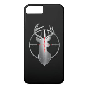 Coque iPhone 8 Plus/7 Plus Cerfs communs dans des réticules