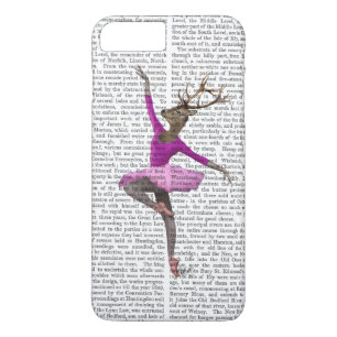 Coque iPhone 7 Plus Cerfs communs de ballet dans le rose