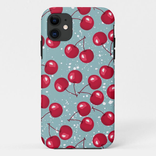 Coques Case-Mate iPhone Cerise d'hiver. (Dos)