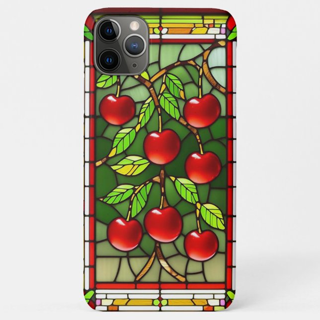 Coques Case-Mate iPhone Cerise fraîche ✨ Design esthétique de fruit rouge (Dos)