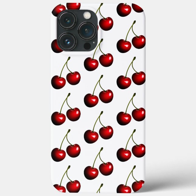 Coques Case-Mate iPhone Cerise rouge sucrée (Verso)