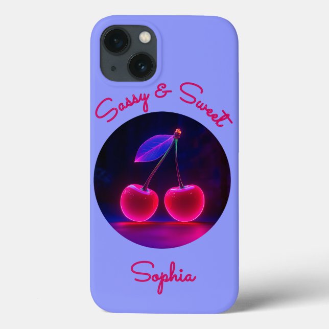 Coques Case-Mate iPhone Cerise Vibe Sassy- Douce & Gras (Verso)
