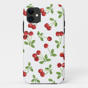Coques Pour iPhone Cerises rétro