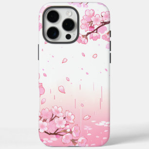 Coque iPhone 16 Pro Max Cerisier Élégant en Fleur