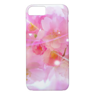 Coques Pour iPhone Cerisier japonais aux fleurs rose pastel