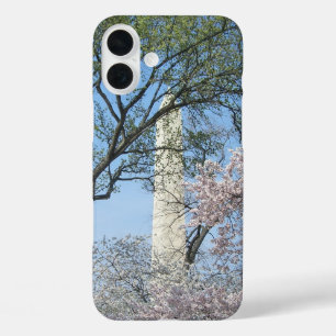 Coques iPhone 16 Plus Cerisiers en fleurs et le Monument de Washington à
