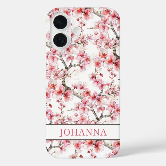 Coques Case-Mate iPhone Cerisiers Fleurs de Sakura Japonais  (Verso)