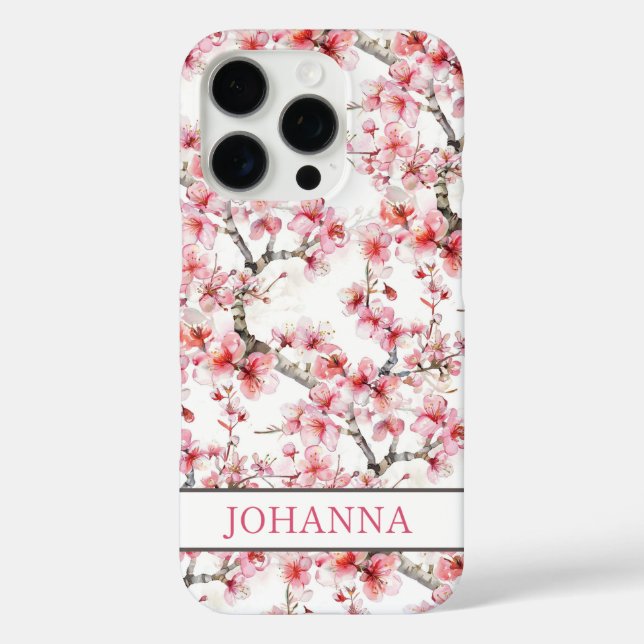Coques Case-Mate iPhone Cerisiers Sakura Japonais  (Verso)