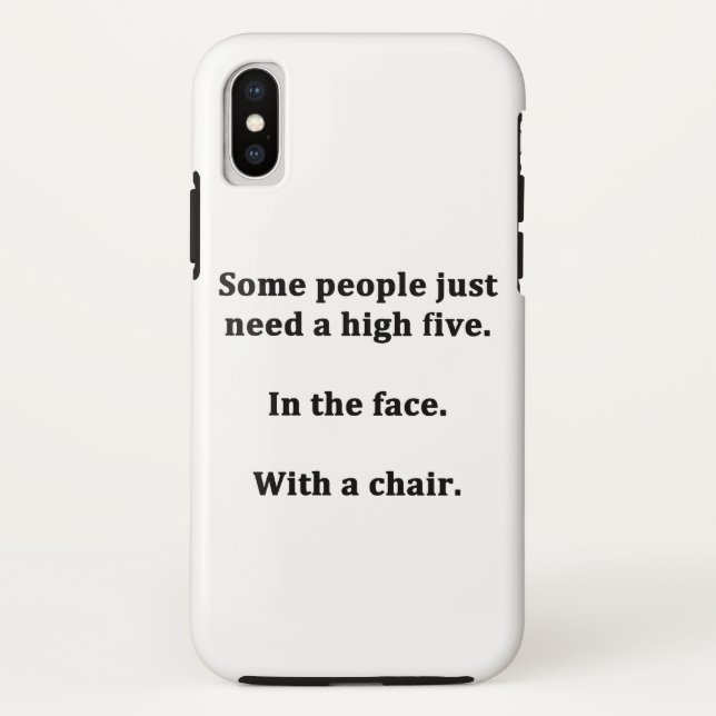 Coques Case-Mate iPhone Certaines personnes ont juste besoin d'un high fiv (Dos)