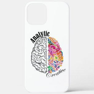 Case-Mate iPhone Case Cerveau Créatif Analytique À Braine Droite