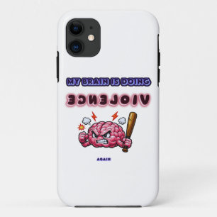 Case-Mate iPhone Case Cerveau faisant violence