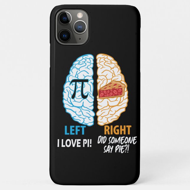Coques Case-Mate iPhone Cerveau gauche Pi du cerveau droit (Dos)