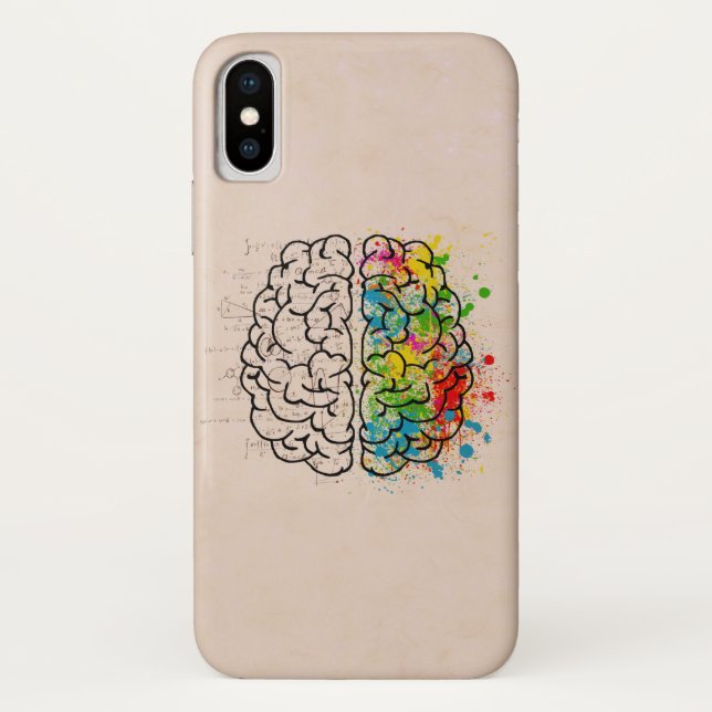 Coques Case-Mate iPhone Cerveau Humain Gauche Et Droite (Dos)