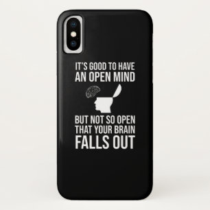 Case-Mate iPhone Case C'est bien d'avoir un esprit ouvert et drôle et sc