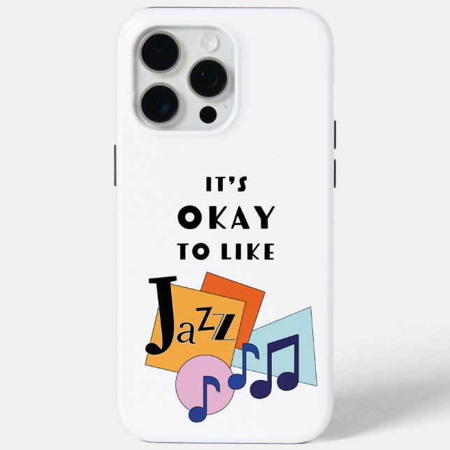 Coques Case-Mate iPhone C'est bon d'aimer Jazz V.2 (Verso)