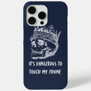 Coque Case-Mate iPhone C'est dangereux de toucher mon téléphone' Couronne