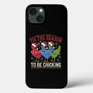 Case-Mate iPhone Case C'est la saison d'être Chicking Xmas Chicken Weste