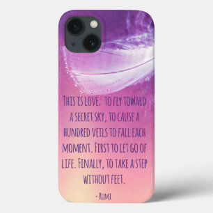 iPhone 13 Case C'est l'amour ; voler vers un ciel secret