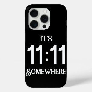 Coque Case-Mate iPhone C'est le 11:11 quelque part Numérologie Nombre de 